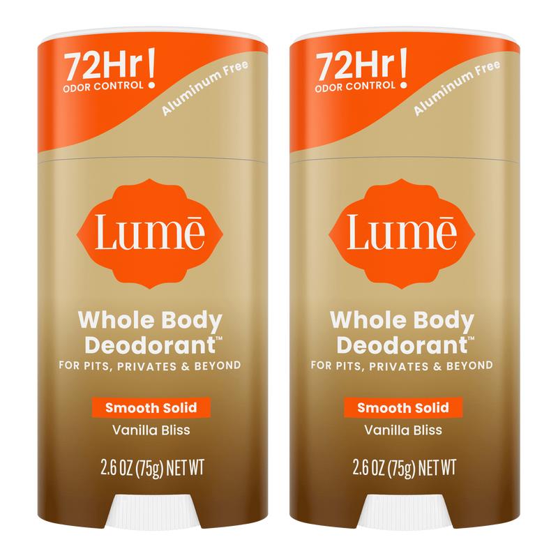 Lume Deodorant Aluminum Free Whole Body Deodorant Multipack