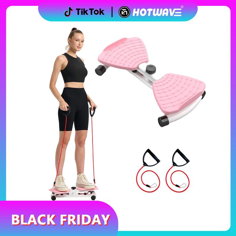 HOTWAVE Ab Board Waist Twist Machine and  Women Core Workout Exercise Equipment Portable Waist Toner for Aerobic Exercise Summerwins