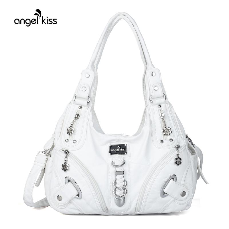 Angel Kiss Vintage Crossbody Bag - PU Hobo Tote Satchel, Lightweight Elegant Convertible Shoulder Bag, Stylish Women's Commuter Accessory, Ideal for Summer Daily Use & Mother's Day Gifts, Stylish Crossbody Bags, Convertible Shoulder Bags summerwins,summer