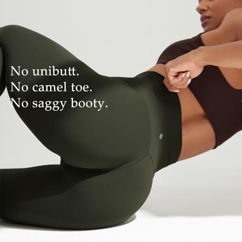 CRZ YOGA Secretsculpt Womens Butterlift Scrunch Butt Workout Leggings 25" /28"- No Front Seam High Waisted Yoga Pants Booty