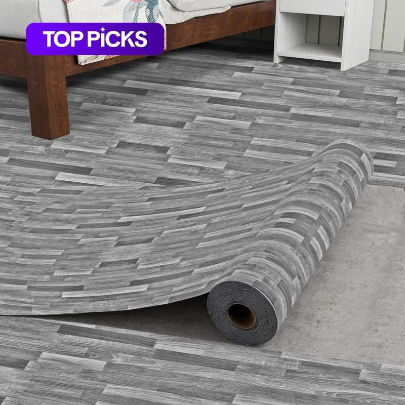 Thickened Bathroom Toilet Waterproof Decorative Floor Sticker, PVC Waterproof Stickers, Self-Adhesive Non-Slip Kitchen Tile Renewal, Easy Installation Home Renovation Tile Stickers #GLOBAL PICKS