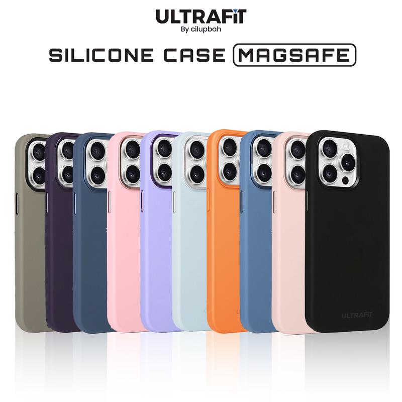 CILUPBAH Silicone Magnetic Case for iPhone 11 12 13 14 15 16 17 Plus Pro Max