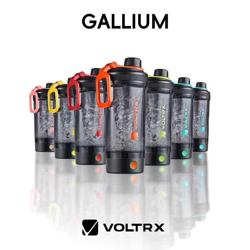 VOLTRX Electric Protein Shaker Bottle - Smart Blender Bottle, Leak-Proof Design, USB Rechargeable Mixer Cup for Shakes and Meal Replacements, BPA-Free Tritan, 24oz fathersdaygift