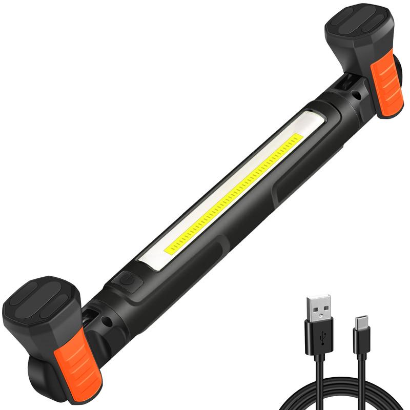 [FathersDayGift] ForLuma Upgraded 3000LM Work Light 1 Pic, 5200mAh Rechargeable Underhood Light with Enhanced Hooks & Silicone-Protected Magnets, Premium Industrial Material, Portable for Car Repair/Garage/Job Site/Emergency