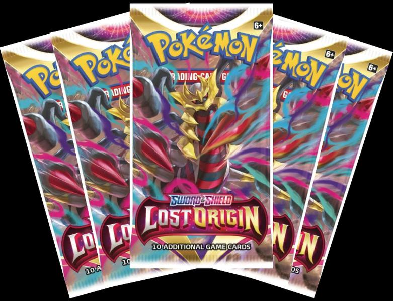 5 Lost Origin Booster Packs