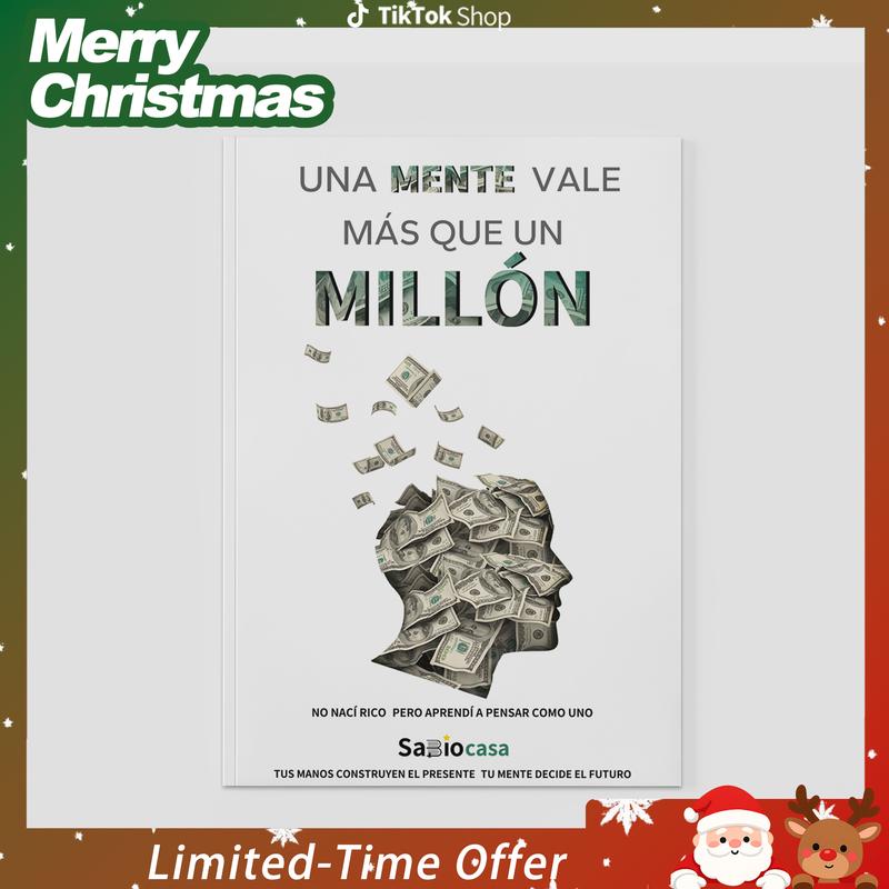 2026 Edition Professional,SabioCasa Una Mente Vale Más Que Un Millón ,Encourages Learning ,Language Enthusiast,Textbook Language,Spanish Speaker, Friendship Gift,Suitable for gifting.