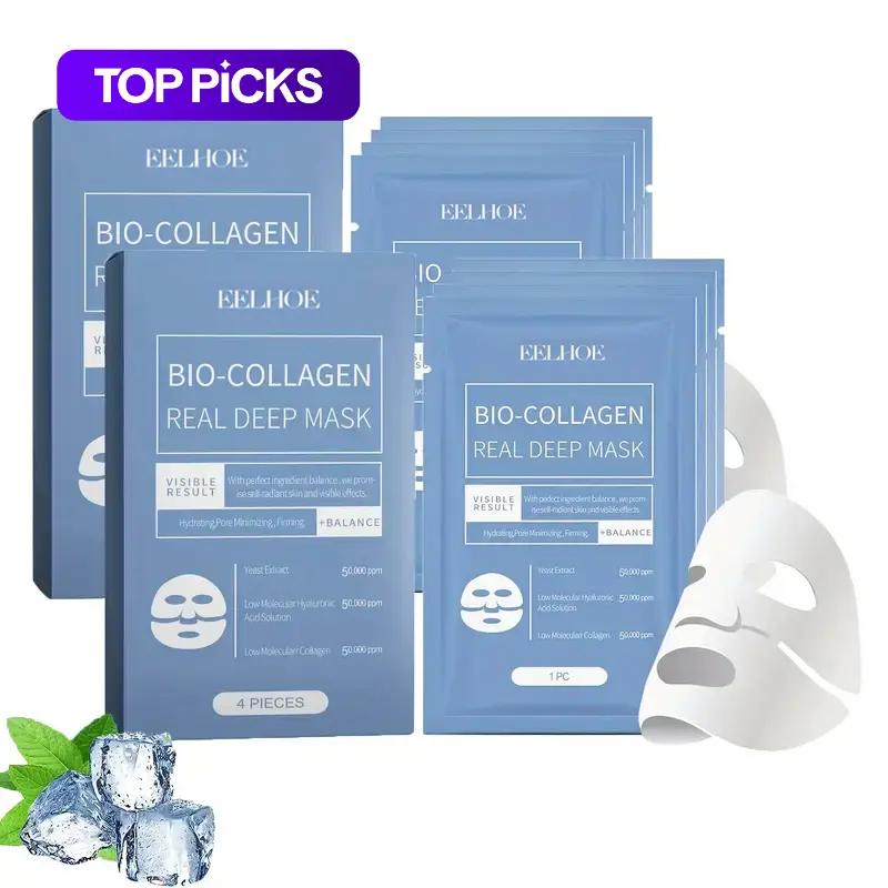 Collagen Face Mask, Collagen Film Mask, Hydrating Face Mask, Nourishing Moisturizing Face for Women, Girl Skin Care Products