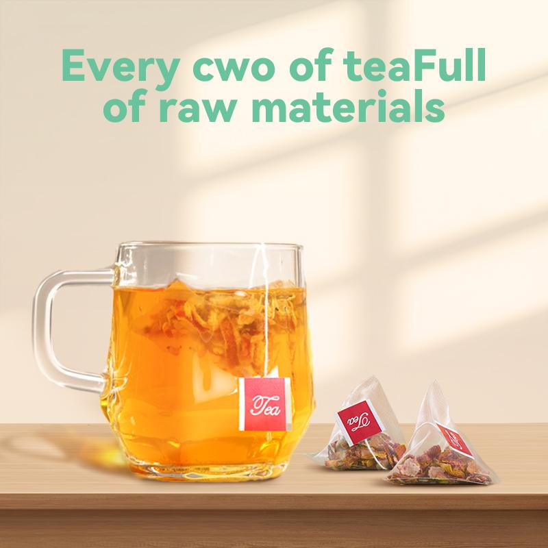 Kreain Nature 1 Chicory and Gardenia Herbal Tea Ready to Eat Convenient Beautify & Nourish | Orange Peel & Chrysanthemum –Cool Relief from Heat| 12 Tea Bags Healthy Vegan #Summervibes