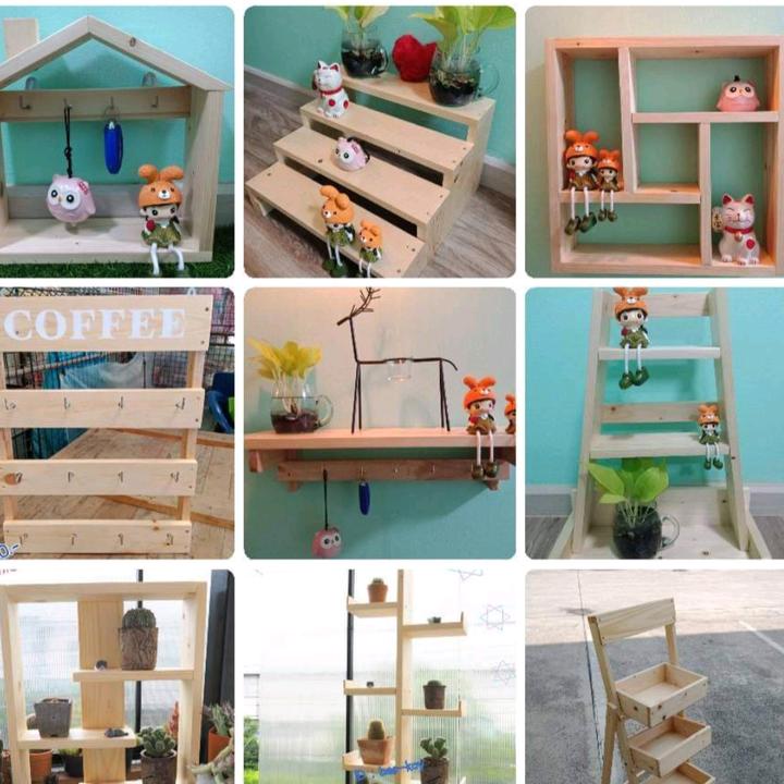 ไม้สนตกแต่งสไตล์มินิมอล