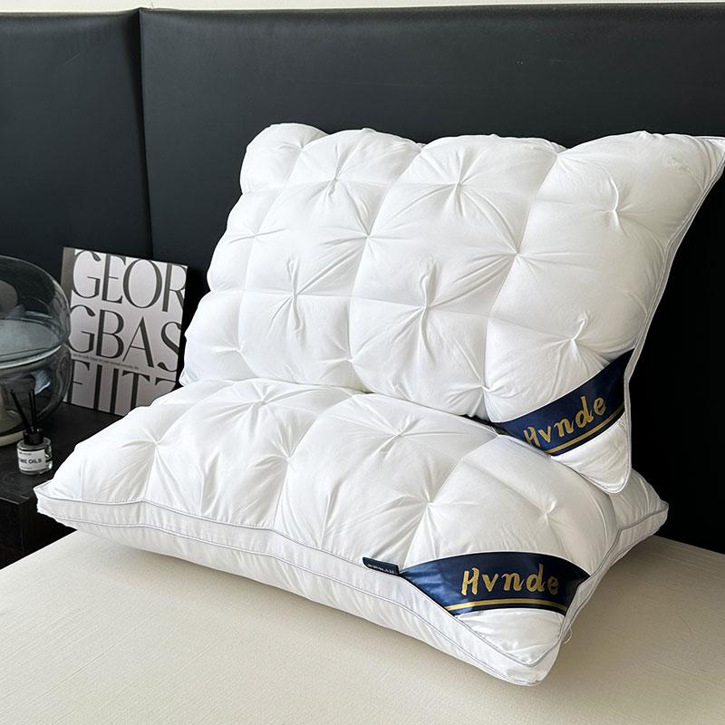 【Valentine's Day gifts】Hvnde Hotel Collection Deep Sleep Pillow - Neck Support Non-Collapse Design Hypoallergenic  for Side Supine Prone Sleepers pillows