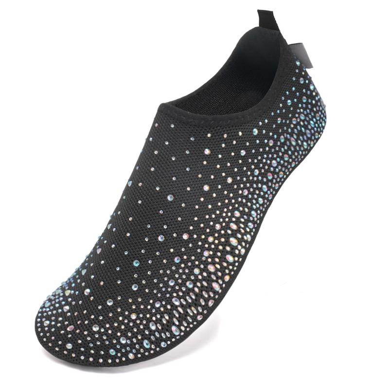 WateLves Womens Barefoot Water Shoes Travel House Slippers for Indoor and Outdoor Aqua Socks for Beach Swim Surf Yoga Dancing Camping
