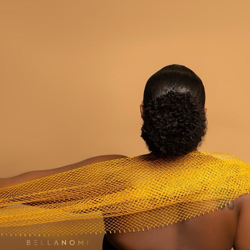 Bellanomi Classic African Exfoliating Net Sponge, Classic Texture Ethically Sourced from Nigeria Body Scrubber