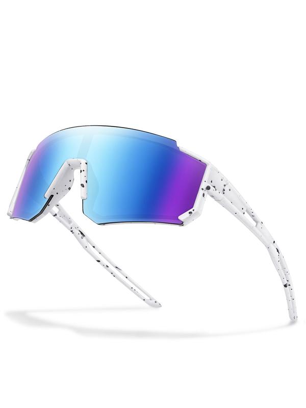 Youth Windproof Baseball Sunglasses, Kids Outdoor Sports Glasses, Unisex Mirrored Lens Eyeglasses, Lightweight Sports Sunglasses, Suitable for Cycling, Fishing and Hiking, Sports Eyewear