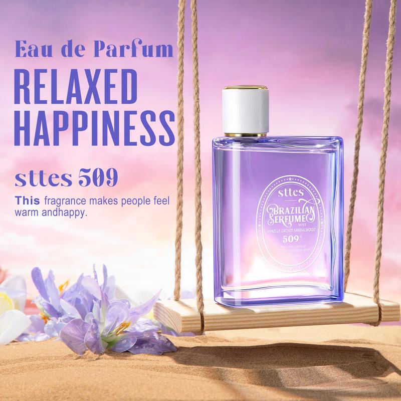 New!Sttes Perfume 05#（VANILLA ORCHID SANDALWOOD） - Eau De Perfume 100ml (3.4fl Oz)  Woody food tune (Vanilla+Orchid+Sandalwood)