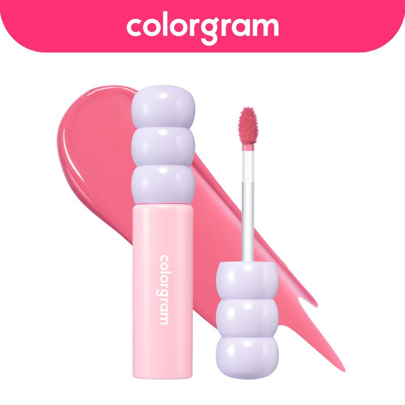 Colorgram Fruity Glass Tint | lip stain with non-sticky glossy & shine | Vegan Lip Tint Cosmetic | Korean Makeup Kbeauty
