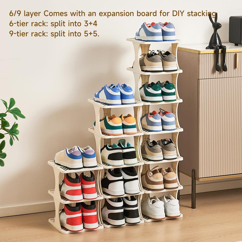 UFORU 6/9-layer vertical detachable shoe storage rack 1 modern shoe rack shoe cabinet gift storage rack home storage rack home storage supplies Footwear Organization