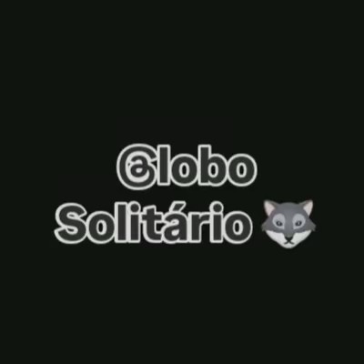lobo solitário 🐺