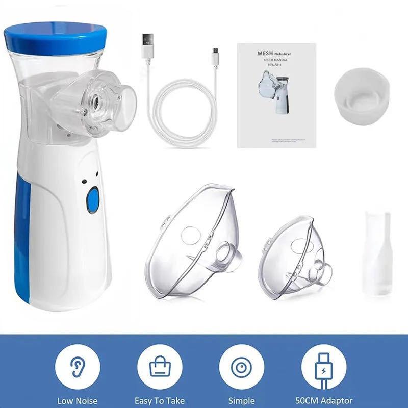 Portable & Rechargeable Nebulize Machine for Adults and Kids, Portable Nebulizer with Two Modes & Self-Cleaning Function.