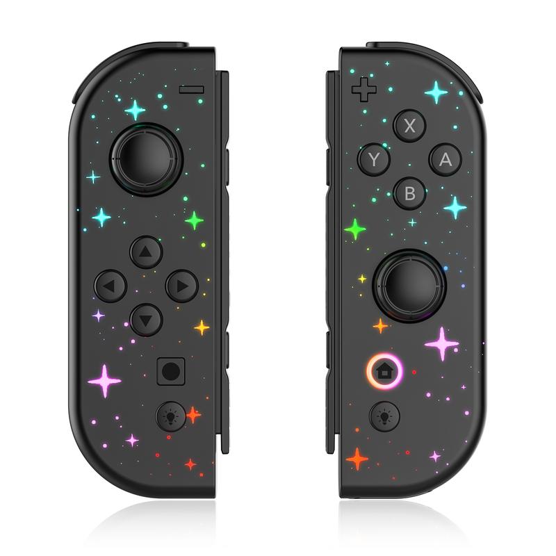 JORREP Wireless Game Controller for Switch, Dual Vibration & 6-Axis Sensor, One-key Wake-Up & Screenshot Function, ABS Joypad, Compatible with Switch/Lite/OLED