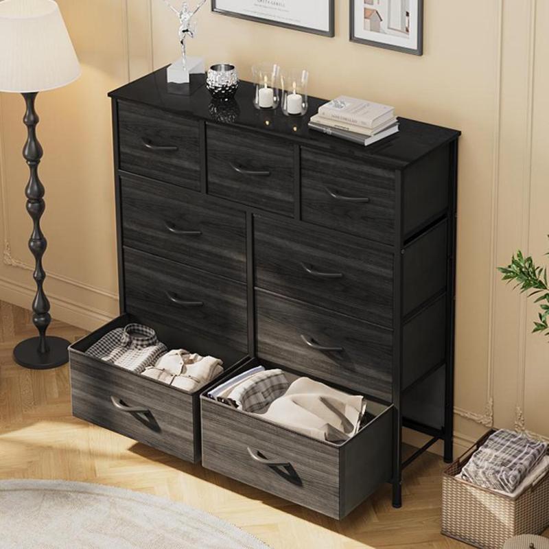 Yitahome 9 Drawer Dresser for Bedroom, Fabric Tall Dressers & Chests of Drawers, Organizer Unit Storage Tower for Bedroom, Living Room, Hallway, Closet, Girls, Bedroom Furniture,Dresser for Storage,Storage Bin Cabinet, Storage Shelf