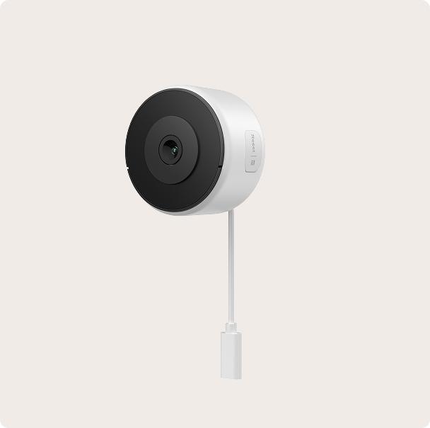 Luna Window Cam – 2K Dual-Band WiFi Indoor Window Security Camera, Glass-Mount No-Drill Install, Clear Outdoor View Through Window, Color Night Vision, AI Motion Detection, Angle Mount Included, Easy Setup for Home & Apartment