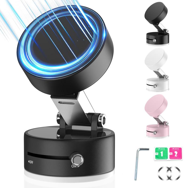 Magnetic Vacuum Phone stand holder ,foldable and portable design,strong magnet,suitable for smooth surfaces,Multi-Scene Use Compact Folding